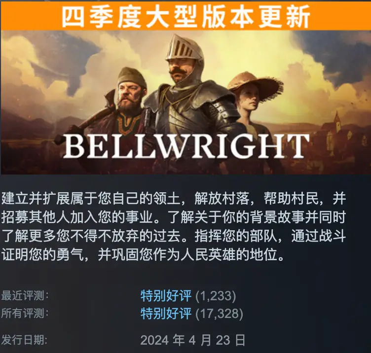 《颂钟长鸣》销量突破100万，开发团队分享心路历程与未来计划
